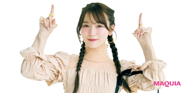 櫻坂46 守屋麗奈 セルフメイク 秋 ベースメイクには大人な品を♡