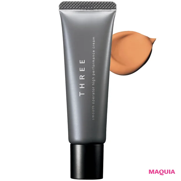 2026年春夏新作 外出先のお直しにおすすめのコスメ THREE スムースオペレーター ハイパフォーマンス クリーム 03