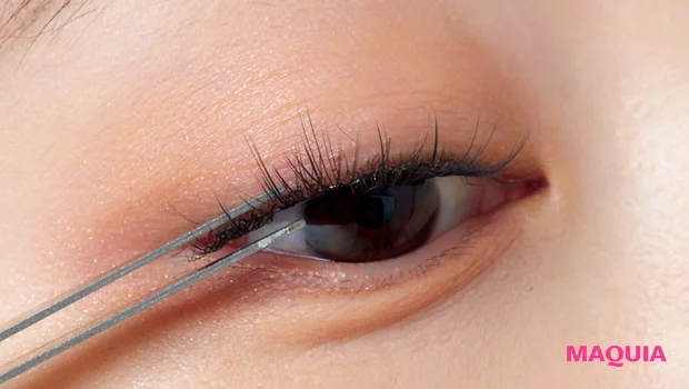 のり不要（グルーレス）つけまつげ上用 自まつ毛と馴染ませる