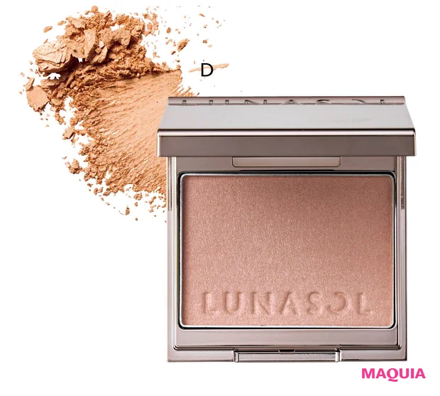 佐々木れなの2026年トレンド イメチェンメイク ルナソル カラーリングブリーズ 06 