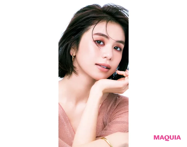 【Look1】ベージュリップで大人クールに