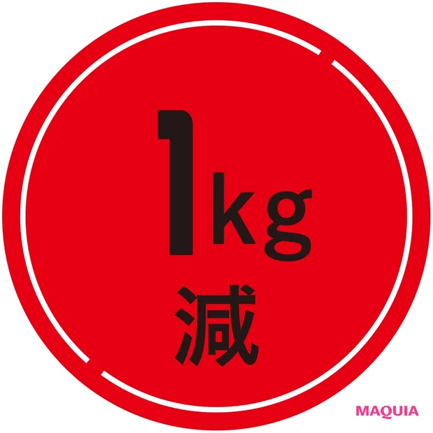 1kg減