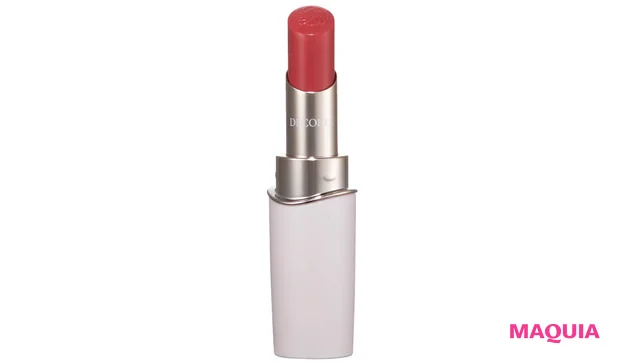 落ちないデパコスリップ塗り比べ コスメデコルテ ルージュデコルテ ティント & プランプ 03 色移り実験