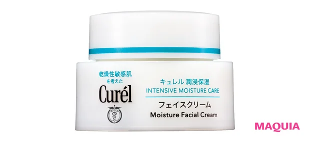 3位 478点 キュレル 潤浸保湿 フェイスクリーム
