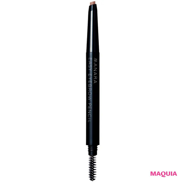 石原さとみさんの最新美容愛用品＆おすすめコスメ マナラ イージーアイブロウペンシル ライトブラウン