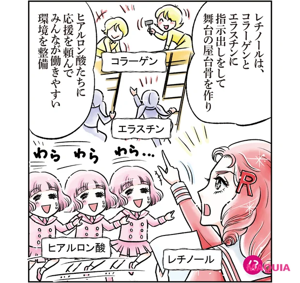 大人に欠かせない美容成分、レチノールの働きや弱点を漫画でチェック！