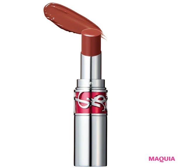 イヴ·サンローラン ルージュ ヴォリュプテ  キャンディグレーズ 4  ￥4730／イヴ・サンローラン・ボーテ