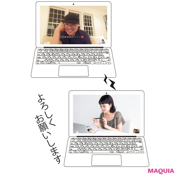 童顔コンプレックスを解決 吉川康雄さんがnyからリモート指南 マキアオンライン Maquia Online