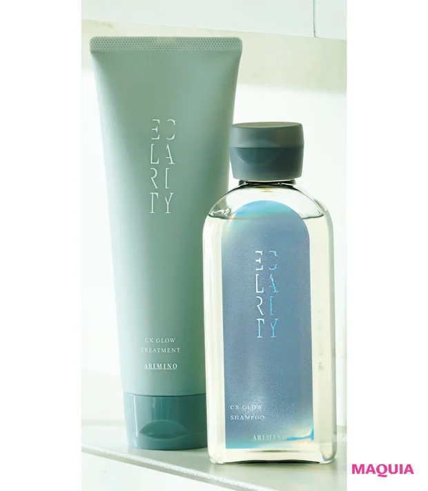 ヘアケアトレンド インバスキューティクルケア エクラリティ CXグロウ シャンプー、 トリートメント