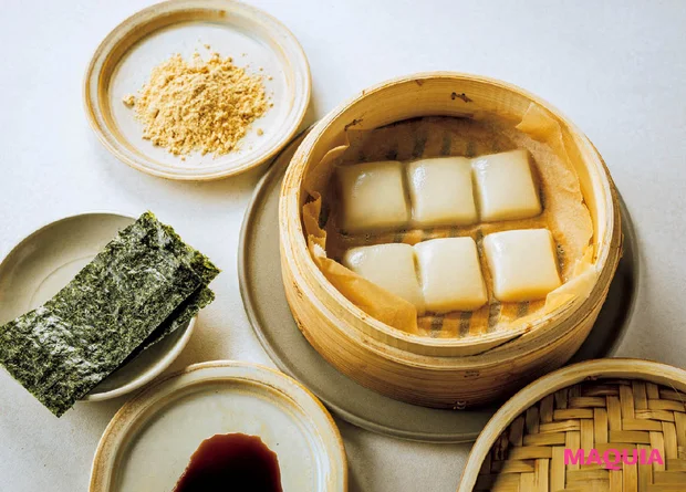 せいろ蒸し レシピ りよ子 蒸し餅