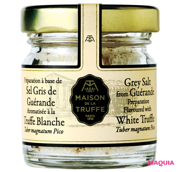 神崎恵さんのおすすめギフト・手土産・食品 白トリュフ入りゲランド塩