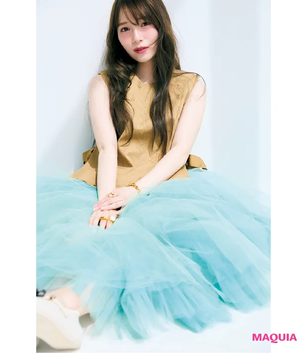 マキア　雑誌　櫻坂46　守屋麗奈　写真　2025年10月号