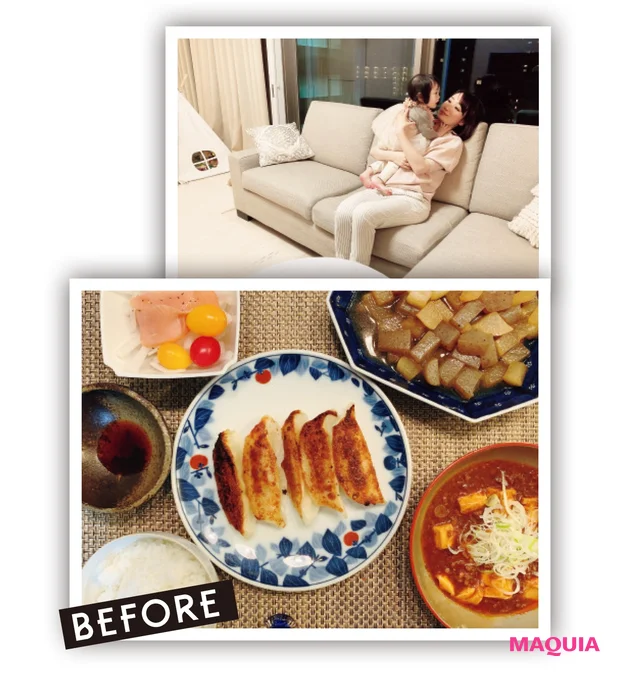 間食とボリュームある夕食で知らずに体重増