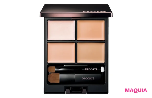 鼻まわりのお直しメイク コスメデコルテ トーンパーフェクティング パレット 01