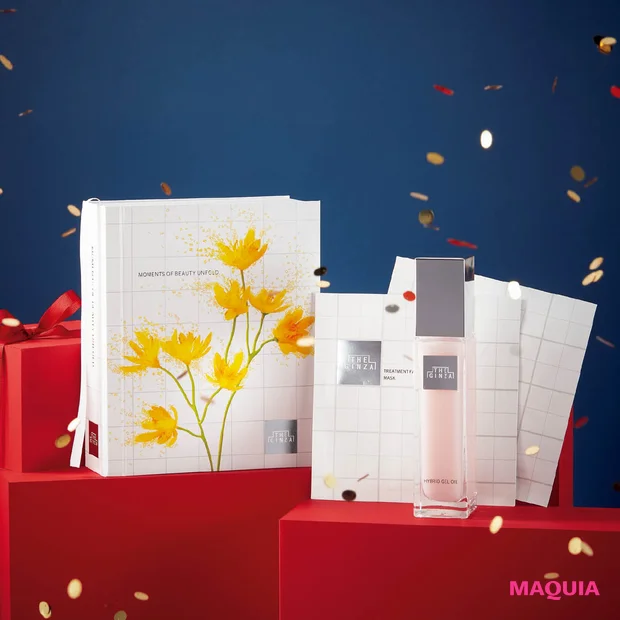 クリスマスコフレ 2025 スキンケア コスパ ザ・ギンザ ホリデーコレクション ハイブリッドジェルオイル コフレ