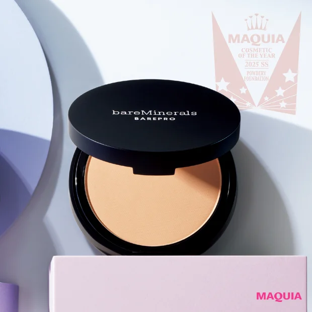 パウダリーファンデーション部門 TOP3【MAQUIAベストコスメ2025上半期】