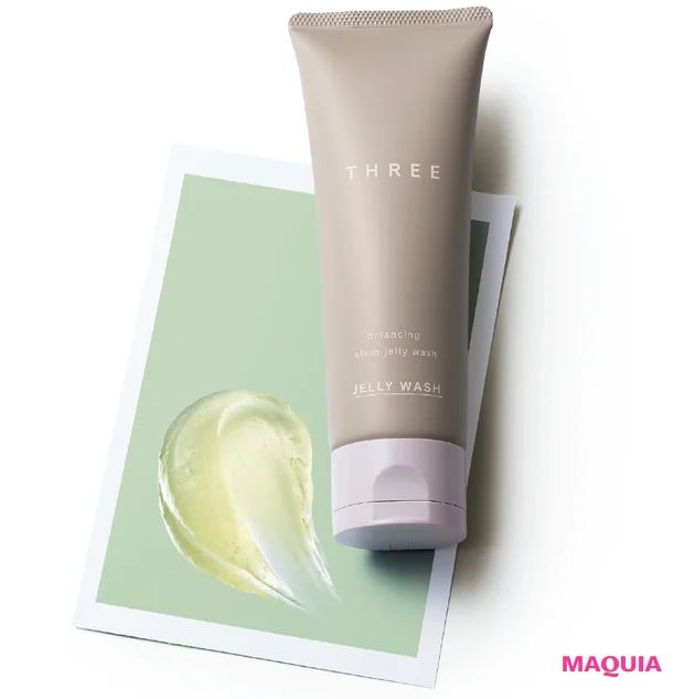 マキア 毛穴ケア 洗顔 THREE バランシングステム ジェリー ウォッシュ レビュー