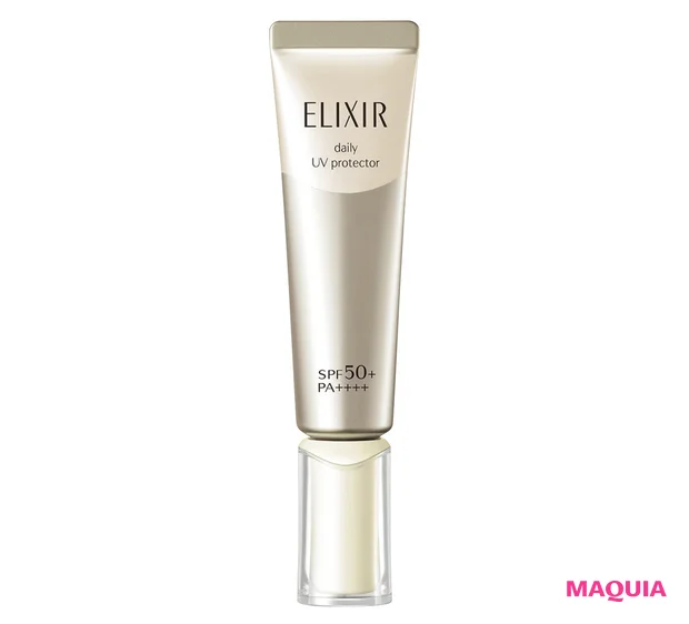 エリクシール デーケア レボリューション SP+ (医薬部外品)SPF50+・PA++++ 35ml ¥3080(編集部調べ)
