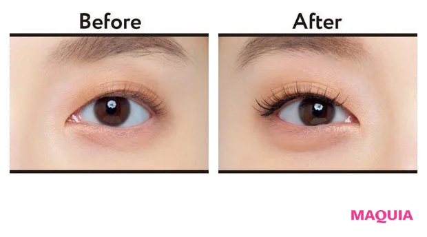 マグネット式つけまつ毛 ビフォーアフター