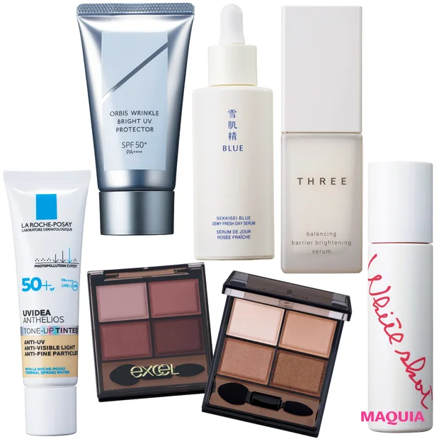 【新作コスメレビュー】ブライトニング化粧水や日焼け止め・UV下地、マットチークなど新製品をお試し!