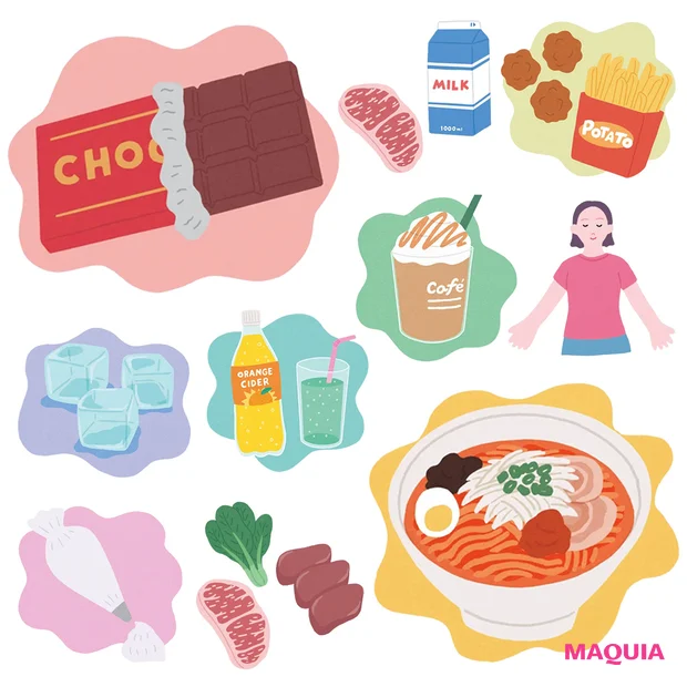 「あれが食べたい！」は栄養素不足かも？チョコレート、揚げ物、生クリームなど食べ物・飲み物別に足りてない栄養素を逆引き