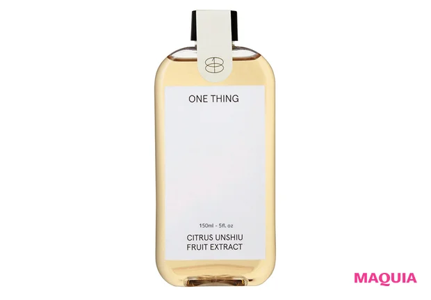 ONE THING 青みかんエキス 150ml ¥1650/PLAZA