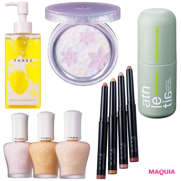 ケイトの新シャドウ、進化したポール & ジョー名品プライマーほか、話題のコスメをエディターがお試し