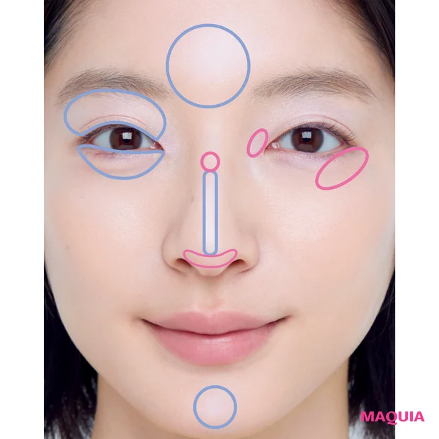 2026年春おすすめ新作パウダーハイライト　グリッターハイライトは転がし塗り