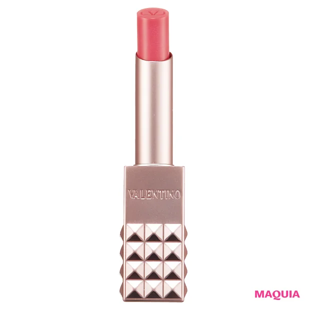 秋新色 リップ ツヤ口紅 VALENTINO BEAUTY スパイク ヴァレンティノ リップバーム 120R