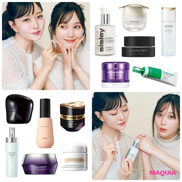 【石井美保さん＆本田翼さん愛用 乳液＆クリーム12選】リアルなお気に入りコスメを大公開！