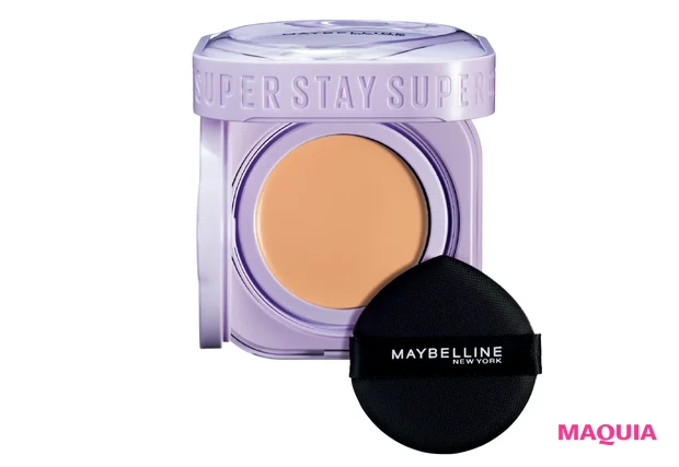 マキア みんなのベスコス 2025年 上半期 ファンデーション部門 2位 メイベリン ニューヨーク SPステイ クリームパクト ファンデーション