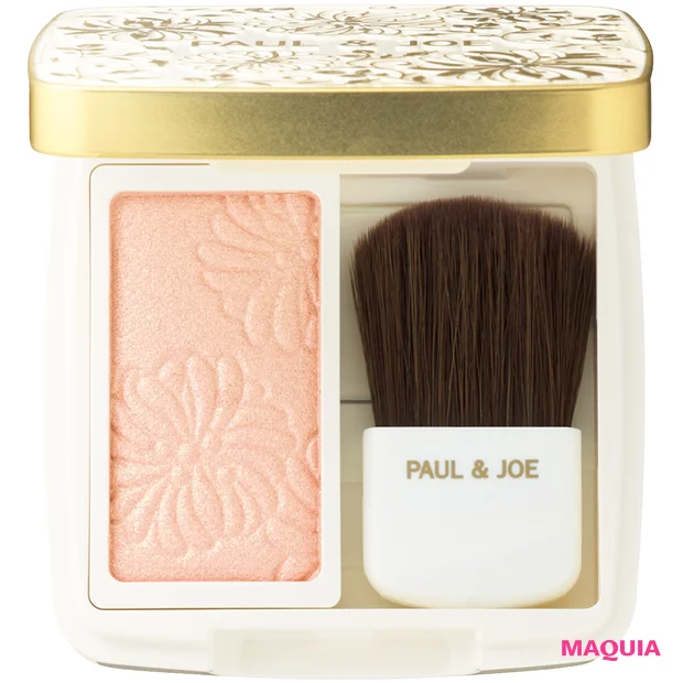 マキア MAQUIA 2026年4月号表紙 堀田真由さんメイク ポール & ジョー フェイスカラー ハイライト