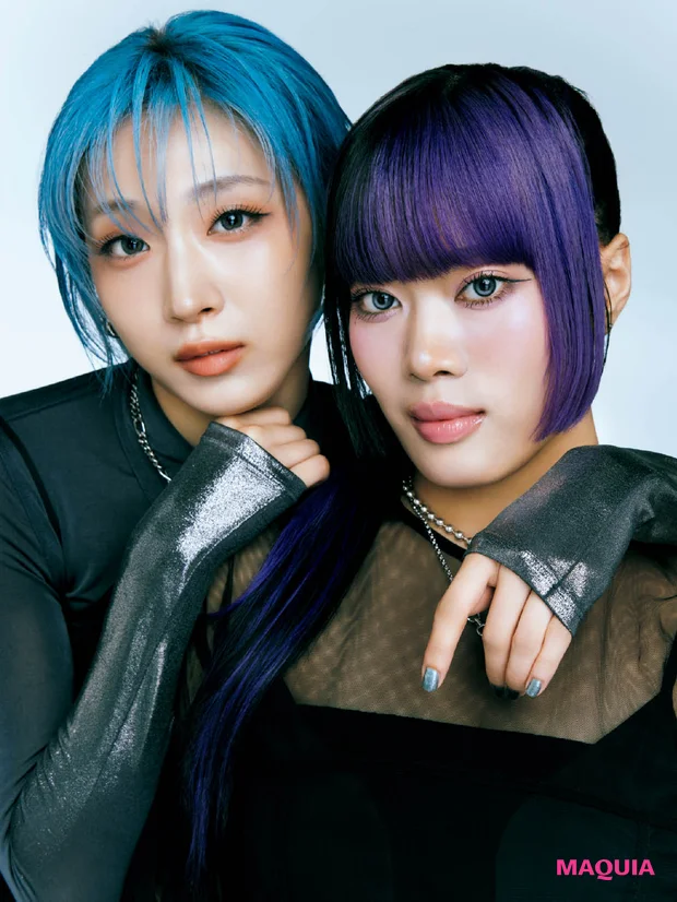 【HANA】JISOO&NAOKOがマキアに登場! セルフメイクのこだわりも