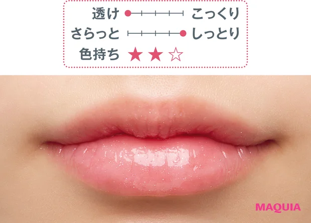 秋 新作 リップ グロス　Fujiko ビー玉グロス 02　スウォッチ