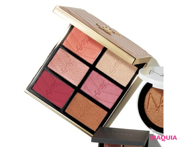 シワを取るおすすめハイライト イヴ・サンローラン・ボーテ クチュール フェイス パレット ゴールデン オアシス(限定品)