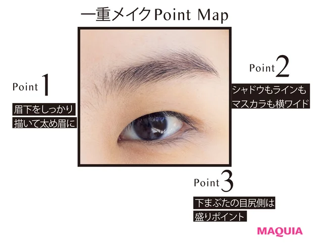 一重メイクPoint Map