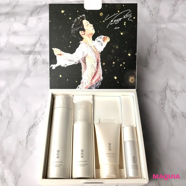 羽生結弦さん × 雪肌精みやび スペシャルコラボレーション限定キット【YU ZU RU Collection】GALLERY_3