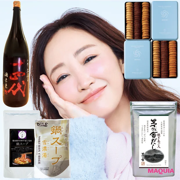 【神崎恵さんの食生活】調味料、スープ、お菓子、お酒etc…食卓を彩るおいしいもの10選