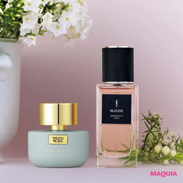 マキア　ムーン・リーの運を呼び寄せる香り　2025年9月の開運フレグランス　YSL イヴ･サンローラン　メゾン ド ラズィ