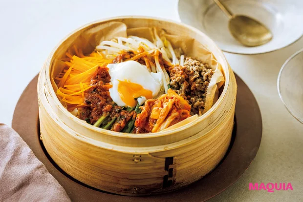 せいろ蒸し レシピ りよ子 蒸しビビンバ