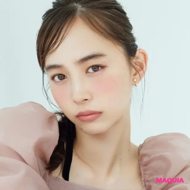 中野明海さんのピンクメイク！ ワントーンで意思ある表情をまろやかに