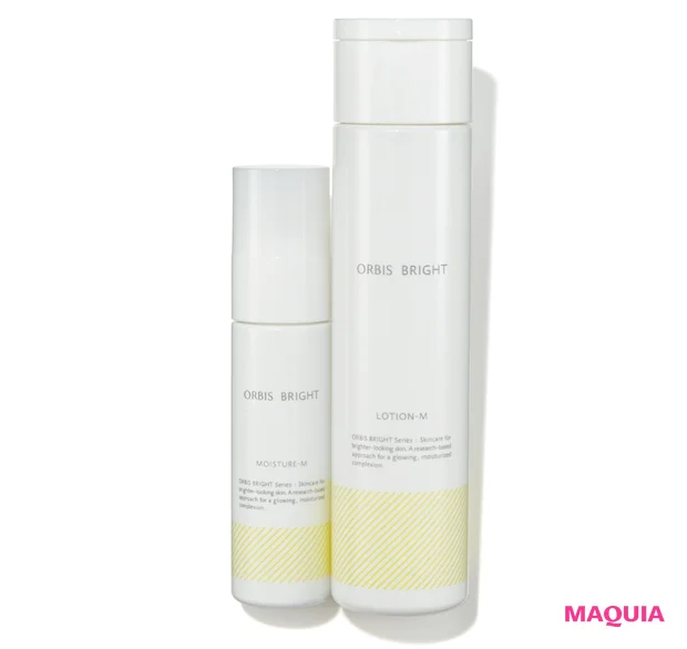 オルビス ブライト ローション M (医薬部外品) 180ml ¥1980 同 モイスチャー M (医薬部外品) 50ml ¥2200/オルビス