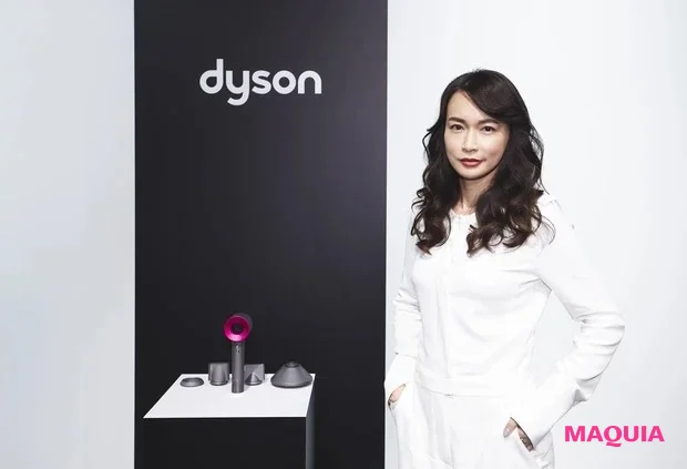 日本の「ダイソン ヘアビューティーアイコン」に長谷川京子さんが就任