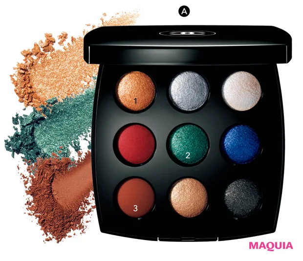 元乃木坂46 与田祐希 シャネル ホリデーコフレメイク レ ヌフ オンブル コメット 847