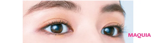 共通の目もとメイク