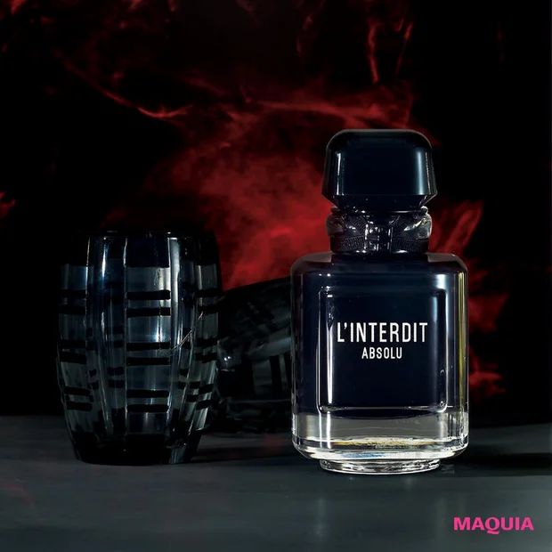 マキア　ムーン・リーの運を呼び寄せる香り　GIVENCHY「神秘的でスリリングに。禁断の香りの頂点へ」