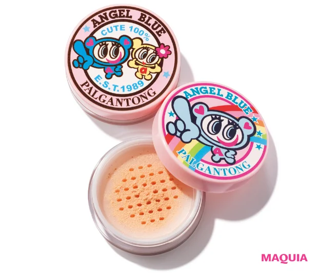 マキア トレンド 2025 平成女児コスメ ANGEL BLUE エンジェルブルー ナカムラくん パルガントン AB フィックスパウダー