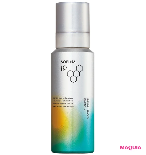 マキア　毛穴ケア　ピーリング　SOFINA iP 水光ピーリング泡セラム