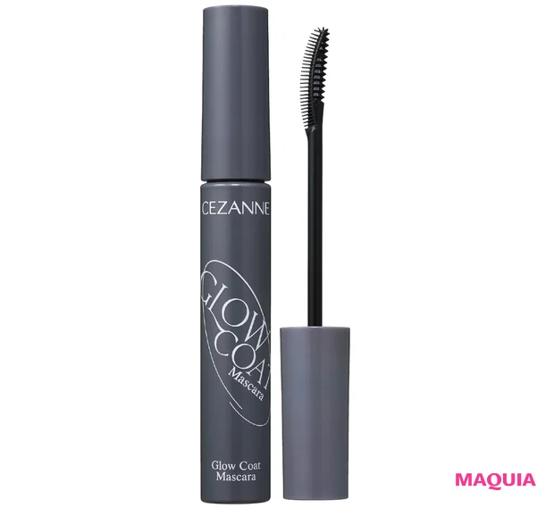 マキア ベストコスメ 2025下半期 40代 50代 おすすめコスメ セザンヌ グロウコートマスカラ 01