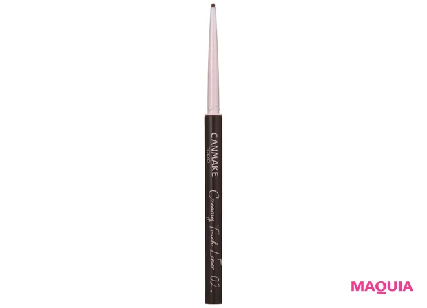 櫻坂46 守屋麗奈 セルフメイク 秋 キャンメイク クリーミータッチライナー 02